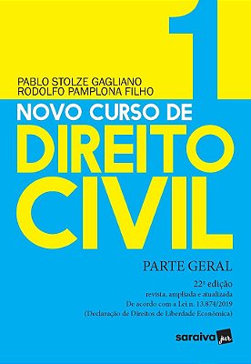 Novo Curso De Direito Civil - Parte Geral - Volume 1 - 22ª Edição
