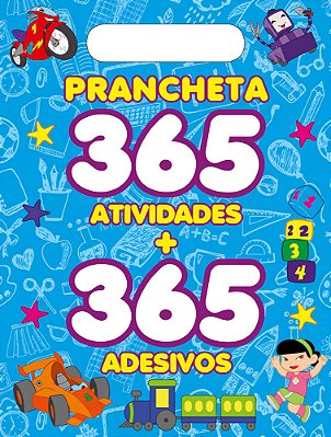 Prancheta 365 Atividades + 365 Adesivos