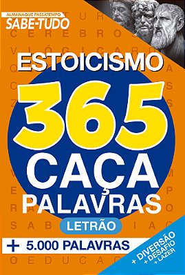 Almanaque Passatempo Sabe-Tudo 365 Caça-Palavras - Estoicismo