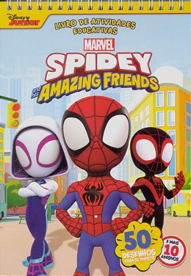 50 Páginas Educativas Marvel - Spidey