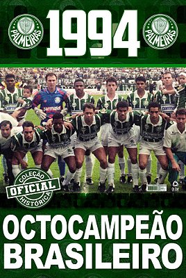 Coleção Oficial Histórica Palmeiras Edição 13 - Pôster Brasileiro 1994