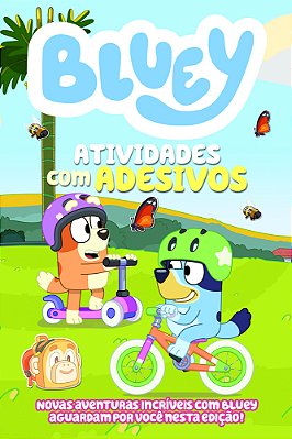 Bluey Atividades Com Adesivos