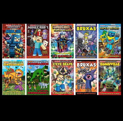 Combo Quadrinhos Pró-Games - Kit Com 10 Quadrinhos