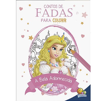 Contos De Fada Para Colorir: Bela Adormecida, A