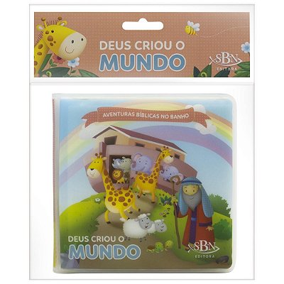 Aventuras Bíblicas No Banho - Deus Criou O Mundo