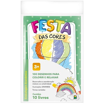 Festa Das Cores (Eco) - Kit C/10 Und.
