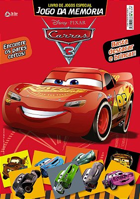 Disney Pixar - Carros 3 - Livro De Jogos Especial - Jogo Da Memória