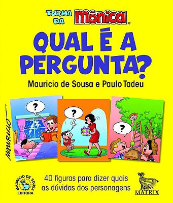 Qual É A Pergunta? - Turma Da Mônica - Livro Caixinha..-