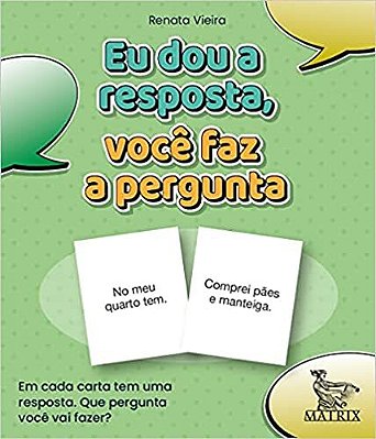 Eu Dou A Resposta, Vc Faz A Pergunta: Em Cada Carta Tem Uma Resposta..-
