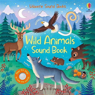 Wild Animals Sound Book - Sound Books-..