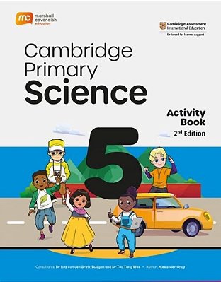 Cambridge Primary Science 5 - Activity Book With Ebook - Second Edition