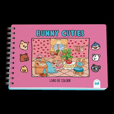 Bunny Cuties: Para Colorir