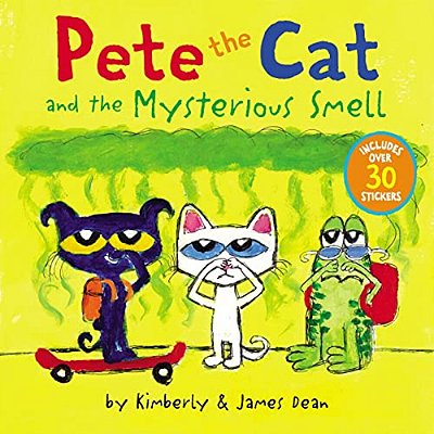 Pete The Cat And The Mysterious Smell With Stickers Pb-..
