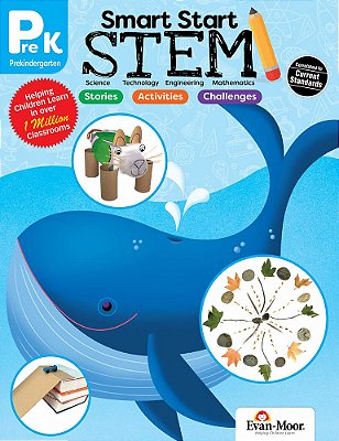 Smart Start Stem Grade Pre-k - Stories, Activities And Challenges..-