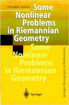 Some Nonlinear Problems In Riemannian Geometry..-