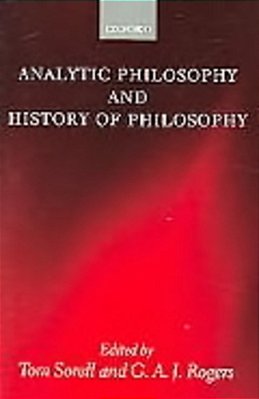 Analytic Philosophy And History Of Philosophy..-