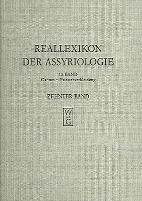Reallexikon Der Assyriologie Und Vorderasiatischen Archäologie. Mostra Índice, Autor, Ebeling, Erich, 1886-1955-..