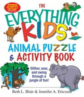 The Everything Kids' - Animal Puzzle And Activity Book-..