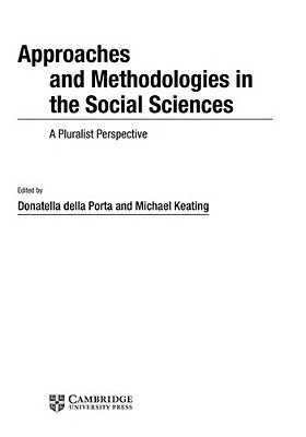 Approaches And Methodologies In The Social Sciences-..
