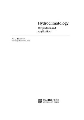 Hydroclimatology..-