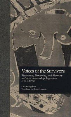 Voices Of The Survivors - Testimony Mourning And Memory In Po-..