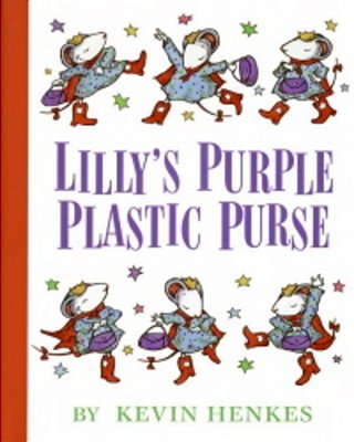 Lilly's Purple Plastic Purse-..