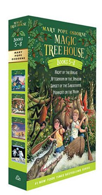 Magic Tree House Books 5-8 Boxed Set-..