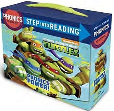 Teenage Mutant Ninja Turtles Phonics Power! Box Set - Step Into Reading - 3-7 Years-..