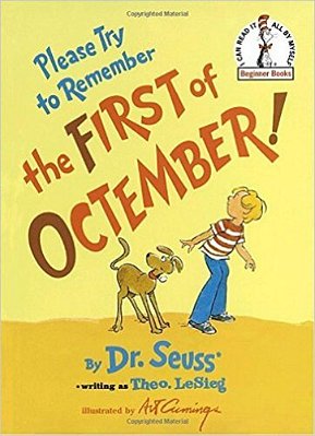 Please Try To Remember The First Of Octember! - Hardcover-..