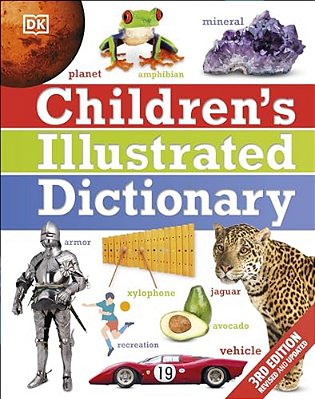 Children's Illustrated Dictionary Hardcover-..