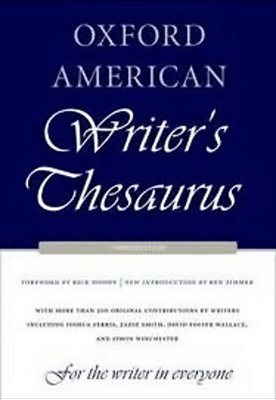 Oxford American Writer's Thesaurus-..