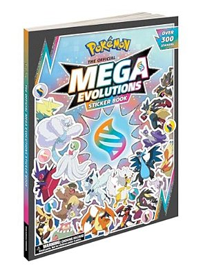 Pokémon The Official Mega Evolutions Sticker Book-..