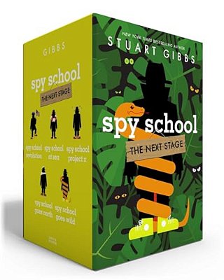 Spy School The Next Stage (Boxed Set): Spy School Revolution; Spy School At Sea; Spy School Project X; Spy School Goes North; Spy School Goes Wild-..