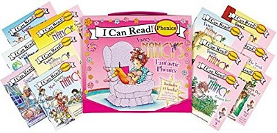 Fancy Nancy's 12-Book Fantastic Phonics Fun!: Includes 12 Mini-Books Featuring Short And Long Vowel Sounds-..