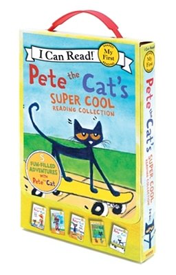 Pete The Cat's Super Cool Reading Collection: A Box Of 5 I Can Read Favorites For Beginner Readers-..