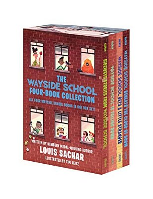 The Wayside School 4-Book Box Set: Sideways Stories From Wayside School, Wayside School Is Falling Down, Wayside School Gets A Little Stranger, Waysid-..