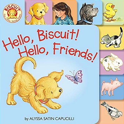 Hello, Biscuit! Hello, Friends! Tabbed Board Book-..