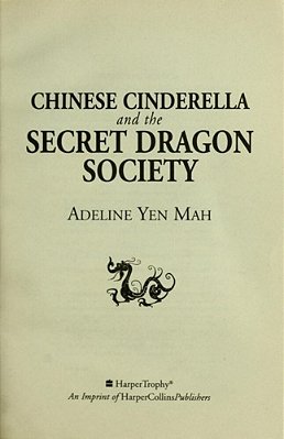 Chinese Cinderella And The Secret Dragon Society-..