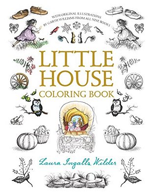 Little House Coloring Book: Coloring Book For Adults And Kids To Share-..