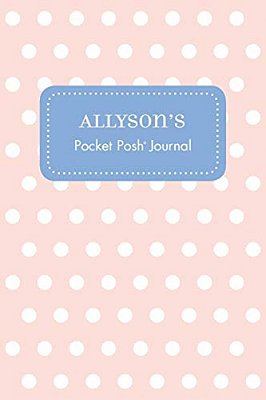 Allyson's Pocket Posh Journal, Polka Dot-..