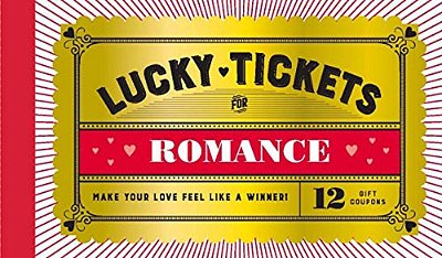 Lucky Tickets For Romance: 12 Gift Coupons-..