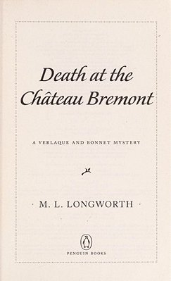 Death At The Chateau Bremont-..