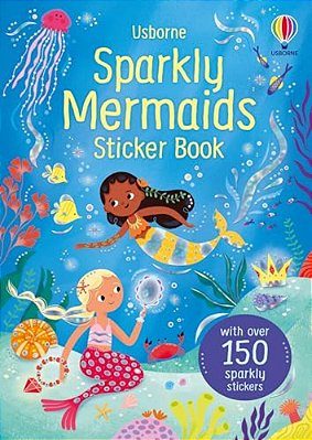 Sparkly Mermaids Sticker Book-..