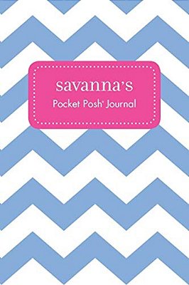 Savanna's Pocket Posh Journal, Chevron-..