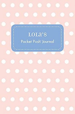 Lola's Pocket Posh Journal, Polka Dot-..
