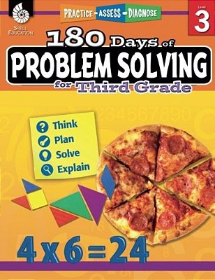 180 Days(tm) Problem Solving For Third Grade: Practice, Assess, Diagnose-..