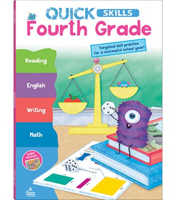 Quick Skills Fourth Grade Workbook-..