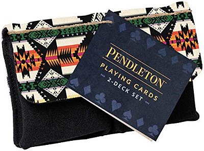 Pendleton Playing Cards: 2-Deck Set (Camping Games, Gift For Outdoor Enthusiasts)-..