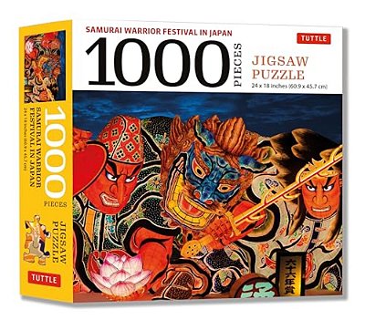 Japan's Samurai Warrior Festival - 1000 Piece Jigsaw Puzzle: The Nebuta Festival: Finished Size 24 X 18 Inches (61 X 46 Cm)-..