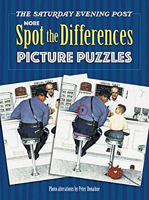 The Saturday Evening Post More Spot The Differences Picture Puzzles-..